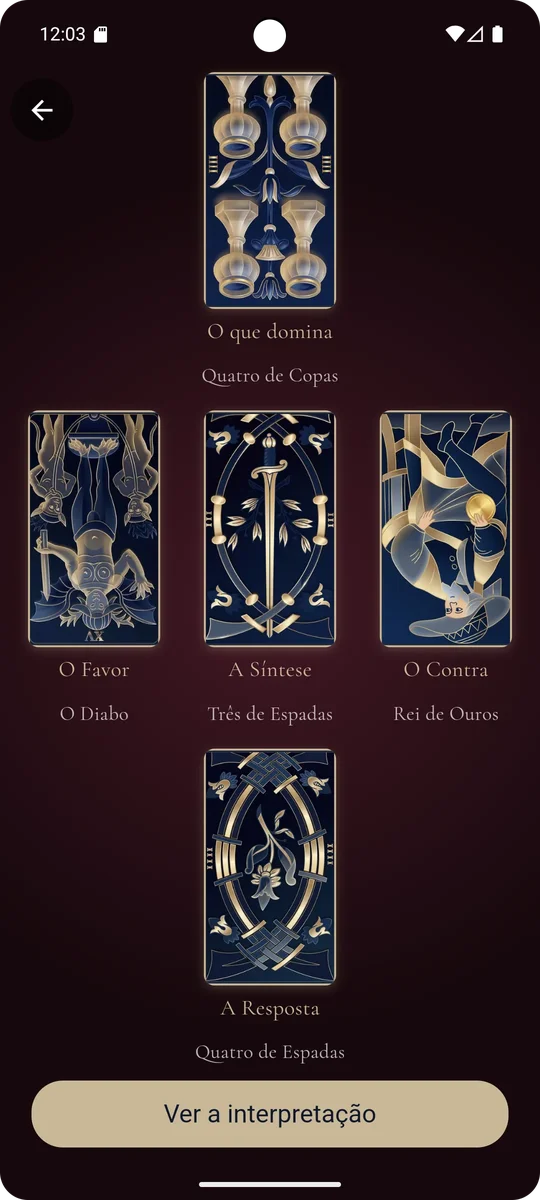 Cruz de 5 cartas